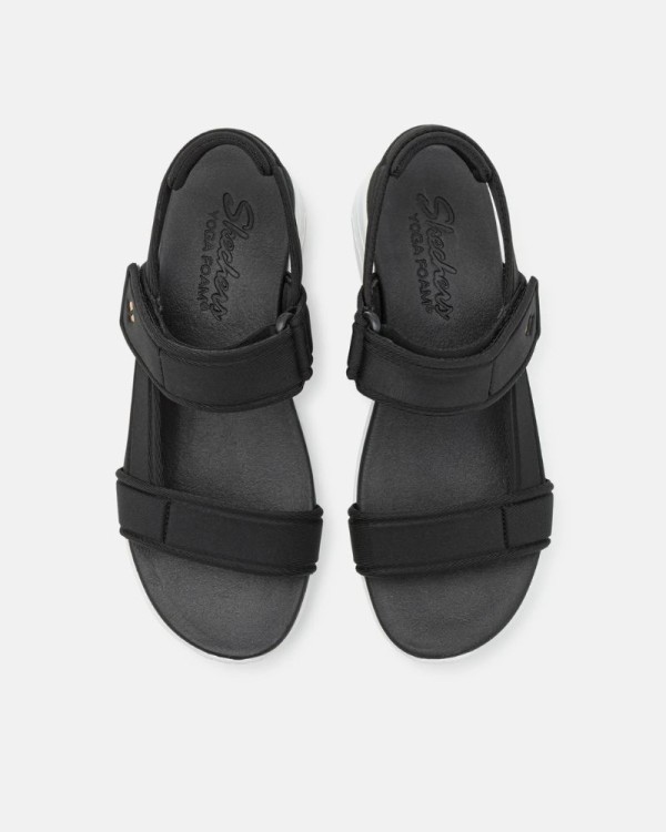 Sandálias Abertas Mulher SKECHERS Preto 119813 UNO SUMMER STAND2