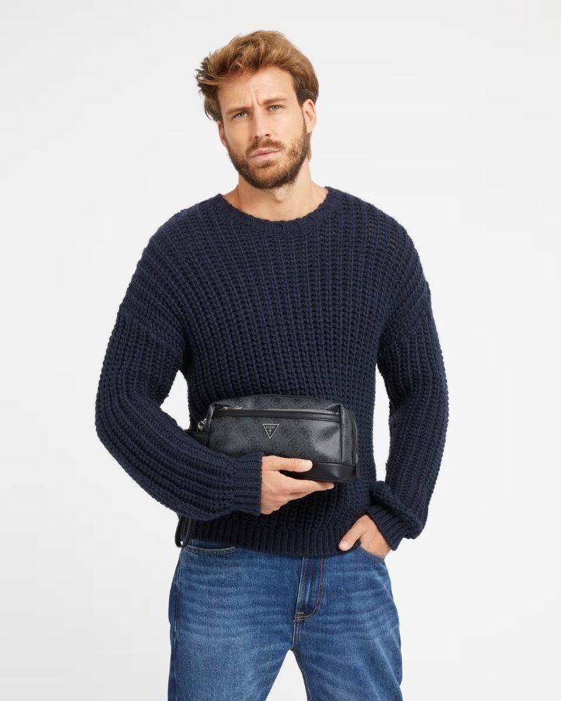  Bolsos Hombre GUESS Negro MILANO HMEVZL P2243