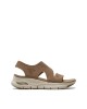  Sandalias Abiertas Fascitis plantar Mujer SKECHERS Marrón 119458 ARCH FIT BRIGHTEST DAY