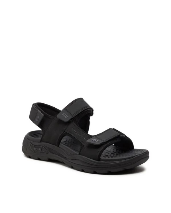 Sandálias Abertas Fascite Plantar Homem SKECHERS Preto 204349 ARCH FIT MOTLEY SD KONTRA
