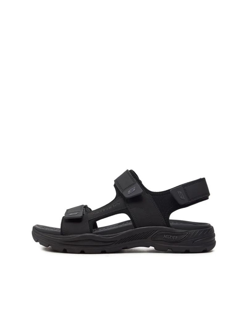  Sandalias Abiertas Fascitis plantar Hombre SKECHERS Negro 204349 ARCH FIT MOTLEY SD KONTRA