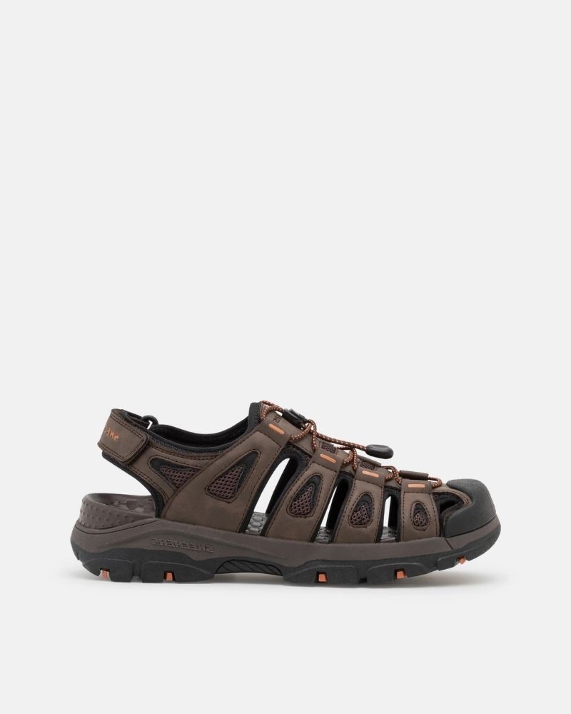 Sandálias Abertas Homem SKECHERS Castanho 204111 RELAXED FIT