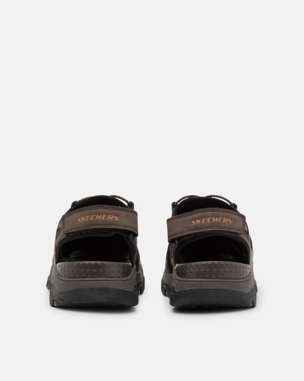 Sandálias Abertas Homem SKECHERS Castanho 204111 RELAXED FIT