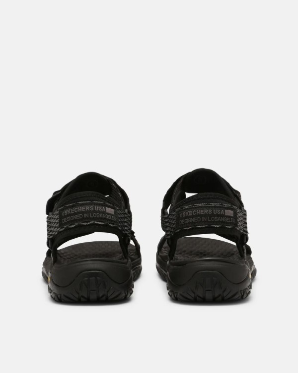  Sandalias Abiertas Hombre SKECHERS Negro 204351 RELAXED FIT LOMELL RIP TIDE