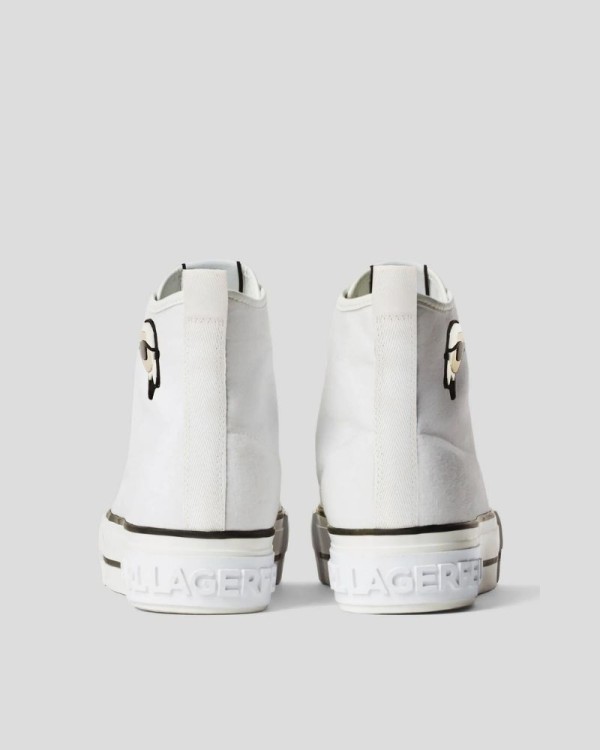  Zapatillas Altas Mujer Karl Lagerfeld Blanco KL60445T KAMPUS MAX