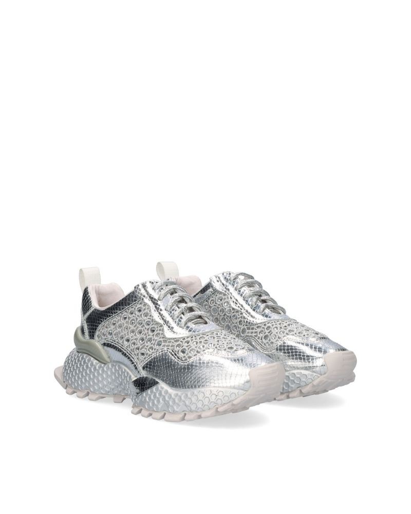  Zapatillas Bajas Mujer EXE Plata 3020 1