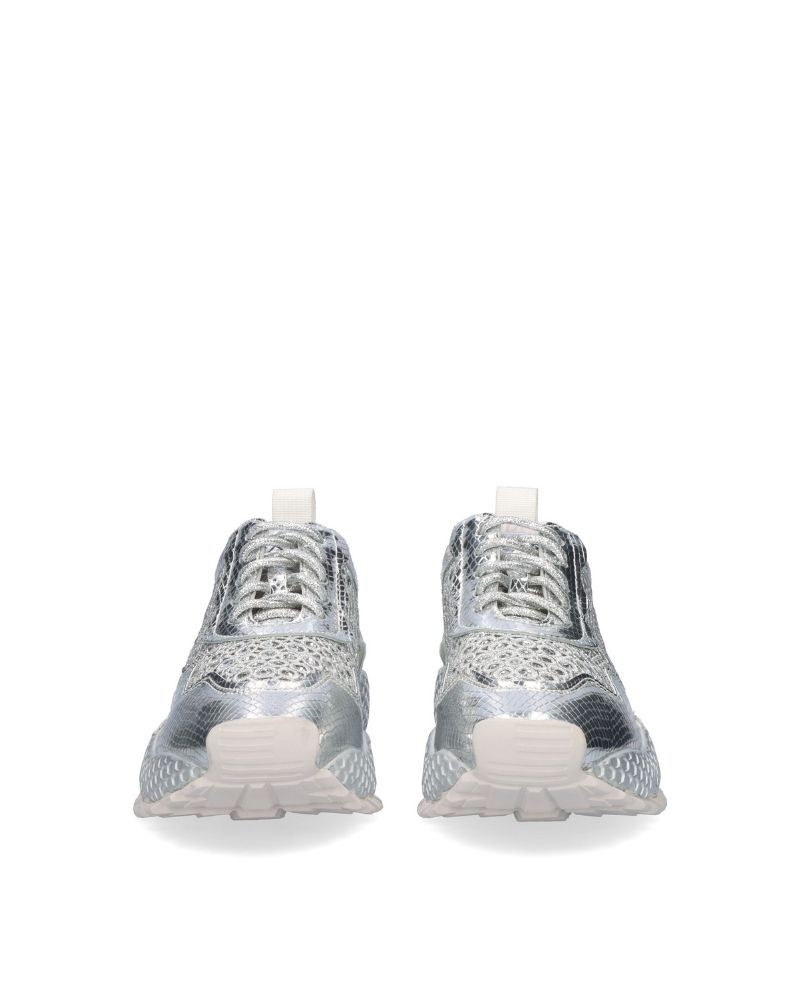  Zapatillas Bajas Mujer EXE Plata 3020 1