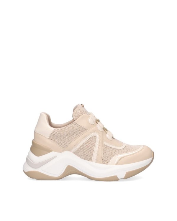 Zapatillas Bajas Mujer EXE Beige 106 22WEX133