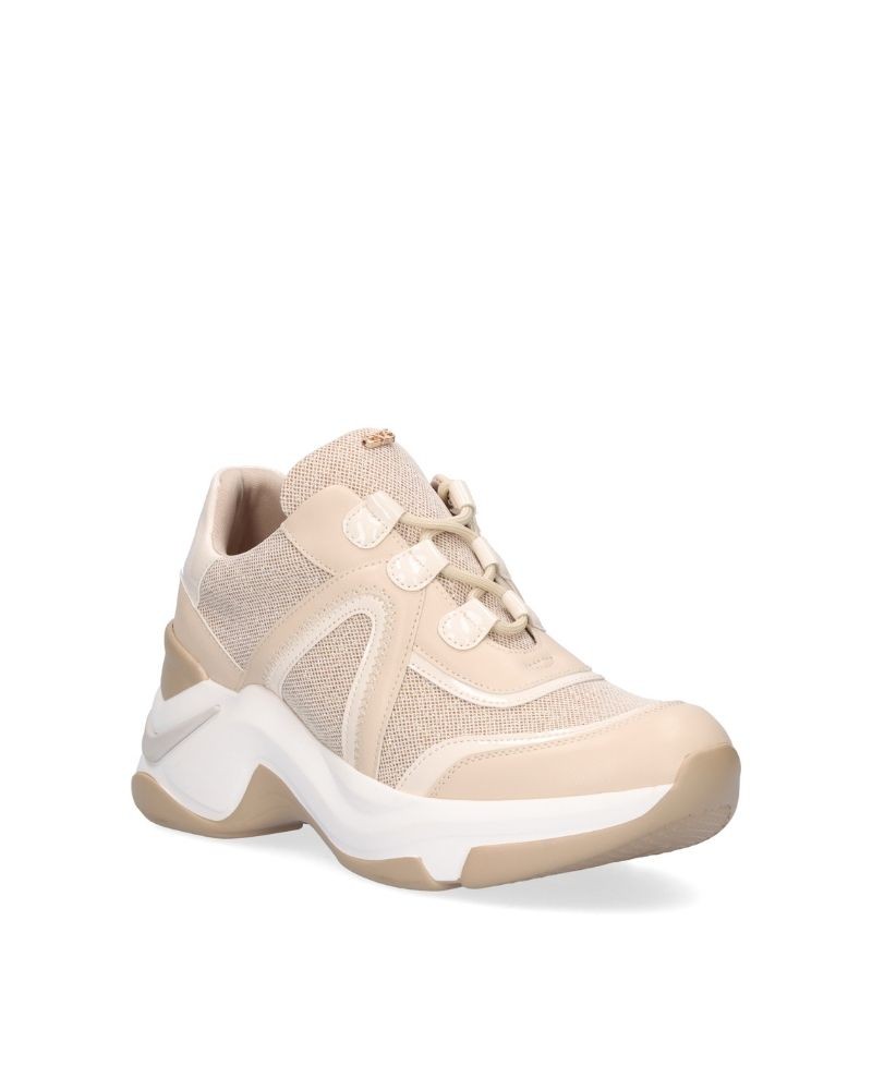 Zapatillas Bajas Mujer EXE Beige 106 22WEX133
