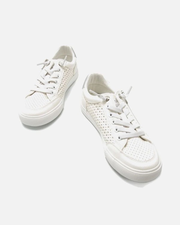 Sapatilhas Baixas Mulher MUSTANG Branco 60710