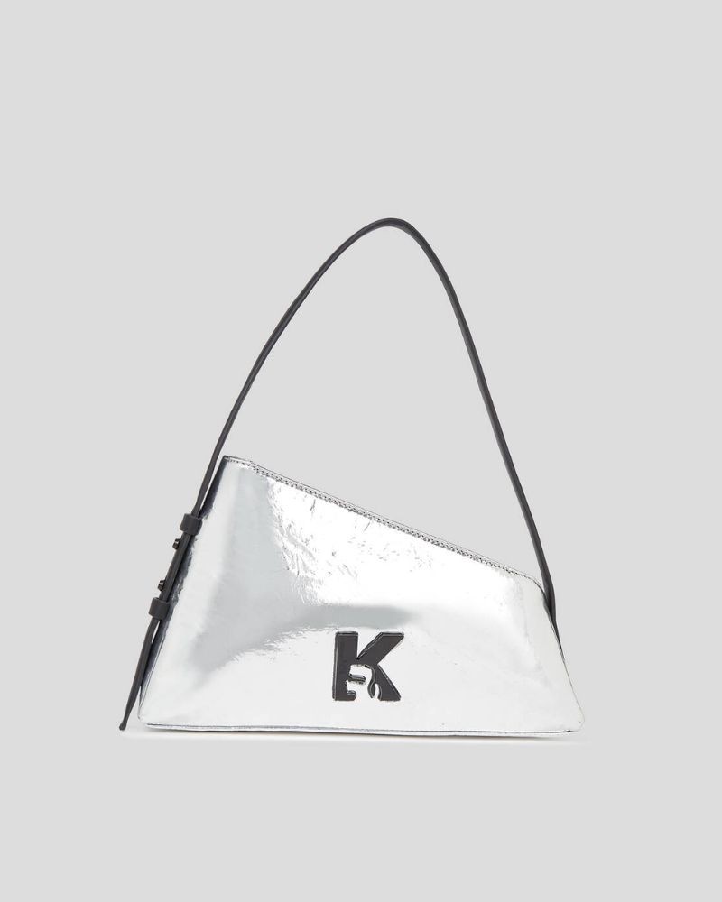 Bolsas Pequenas Festa Mulher Karl Lagerfeld Prata A1W30333
