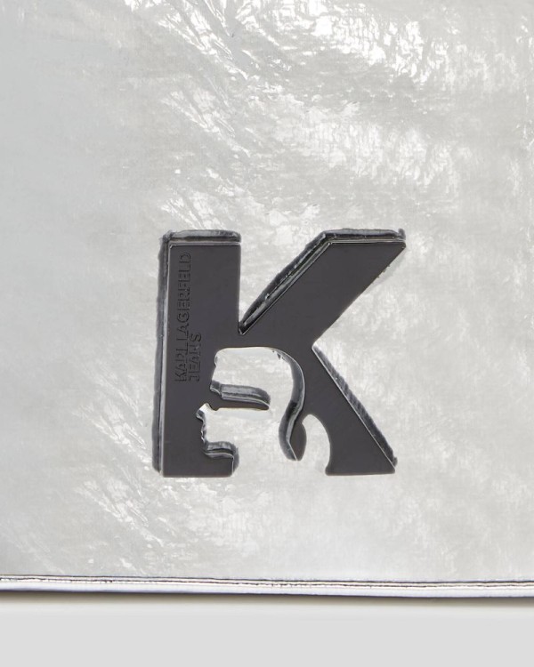 Bolsas Pequenas Festa Mulher Karl Lagerfeld Prata A1W30333
