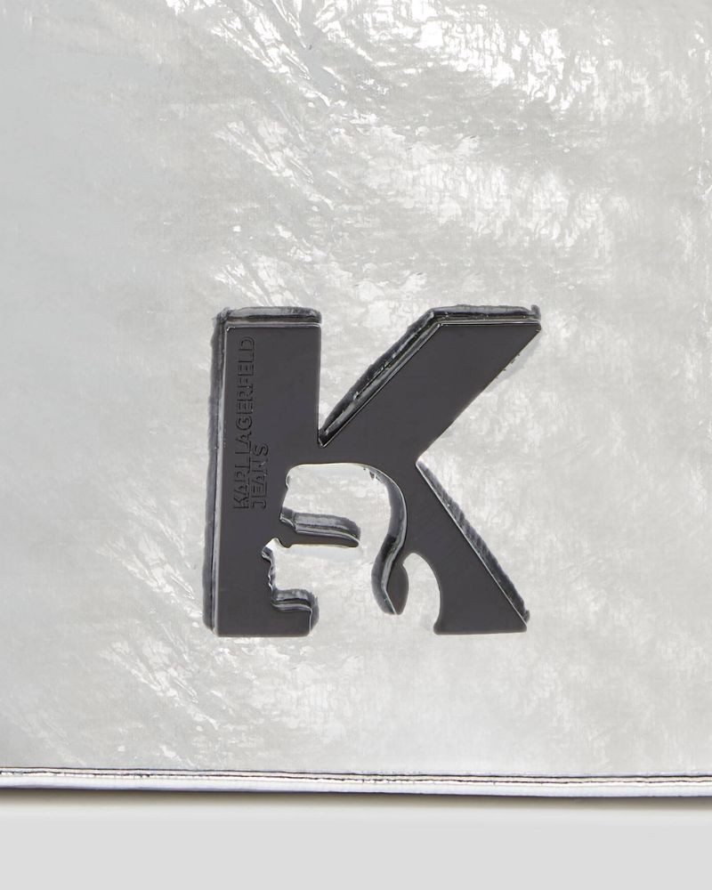 Bolsas Pequenas Festa Mulher Karl Lagerfeld Prata A1W30333
