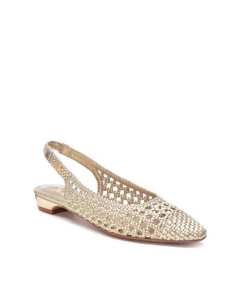  Zapatos Bailarinas Mujer XTI Oro 143785