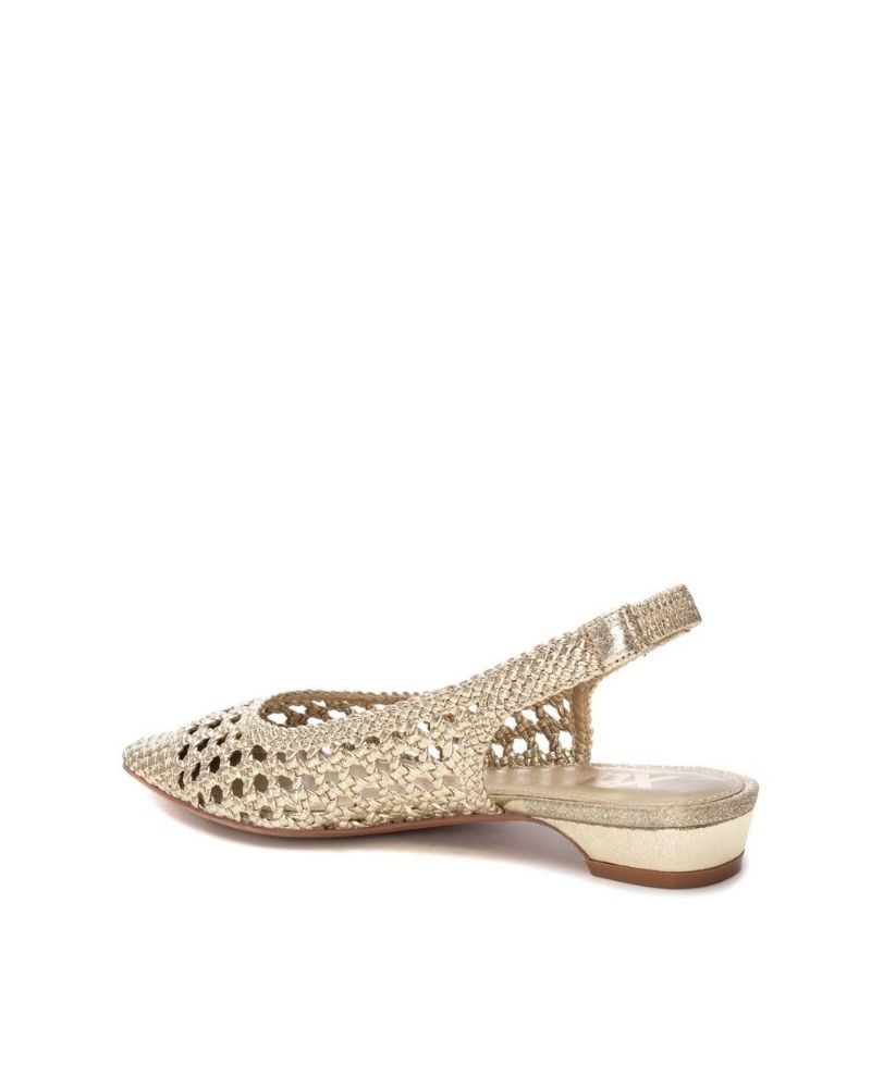 Zapatos Bailarinas Mujer XTI Oro 143785