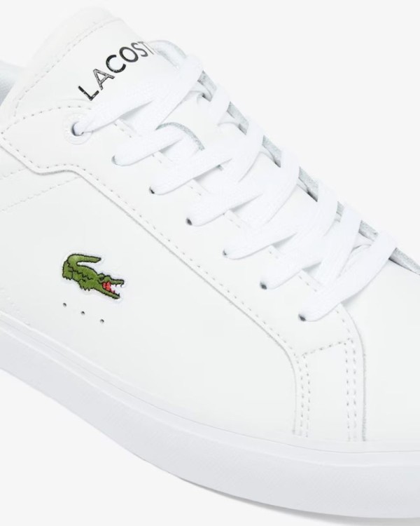 Sapatilhas Baixas Homem LACOSTE Branco 49SMA0081 POWERCOURT