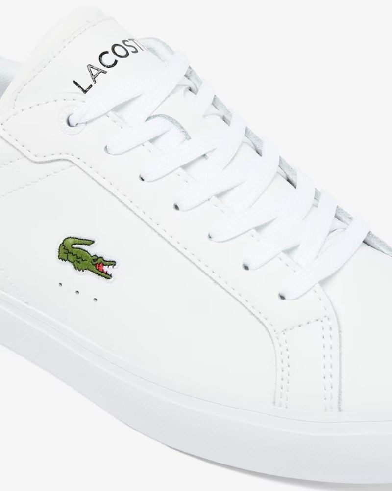 Sapatilhas Baixas Homem LACOSTE Branco 49SMA0081 POWERCOURT