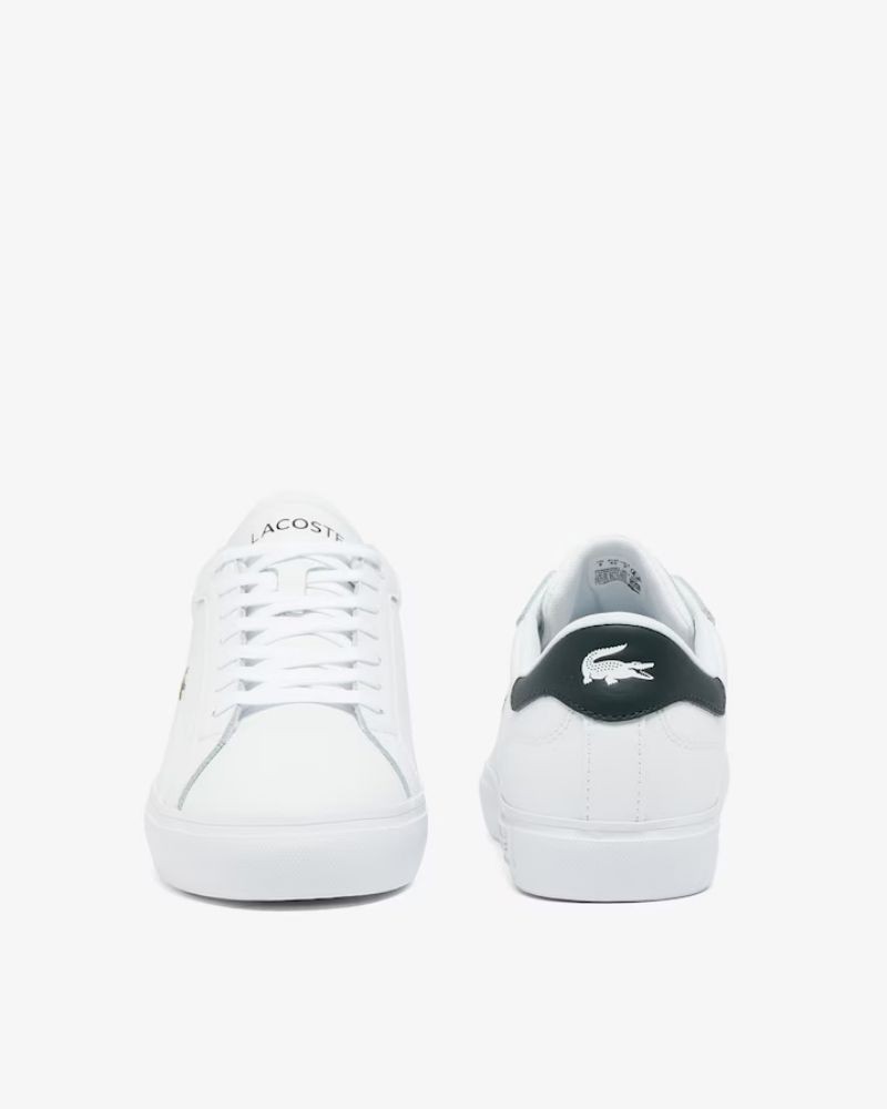 Sapatilhas Baixas Homem LACOSTE Branco 49SMA0081 POWERCOURT