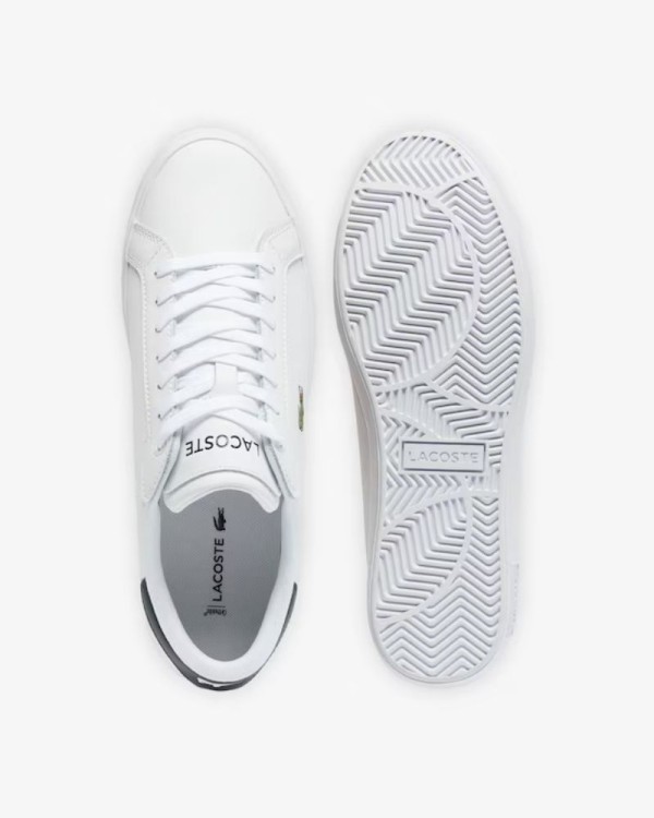 Sapatilhas Baixas Homem LACOSTE Branco 49SMA0081 POWERCOURT