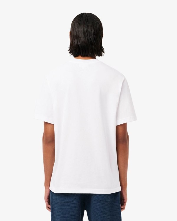  Camisetas Manga corta Hombre LACOSTE Blanco TH7318