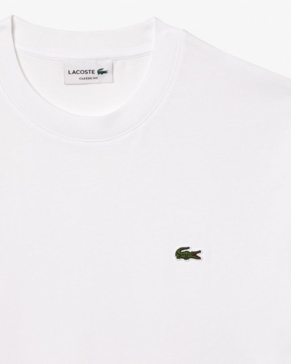 T-shirts Manga curta Homem LACOSTE Branco TH7318