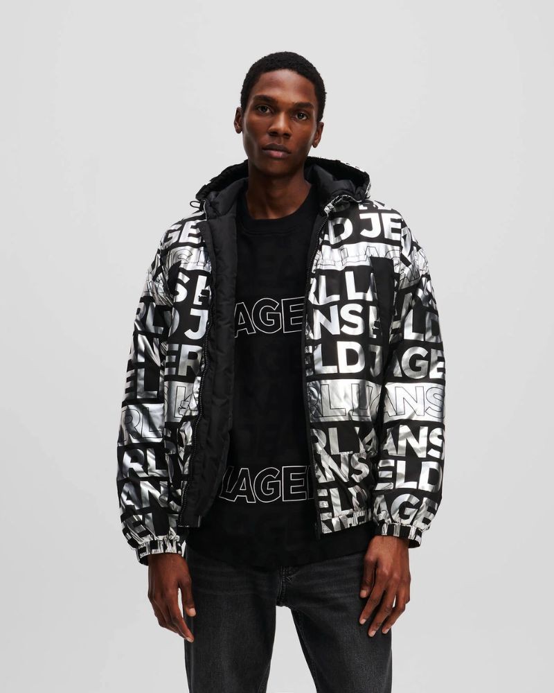 Abrigos Manga larga Hombre Karl Lagerfeld Negro A1M15007