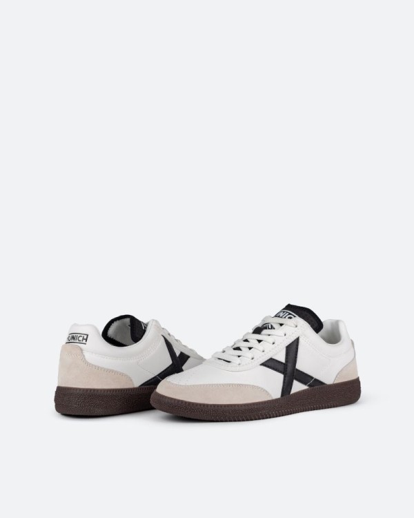  Zapatillas Bajas Hombre MUNICH Blanco 4078002 RUMBA