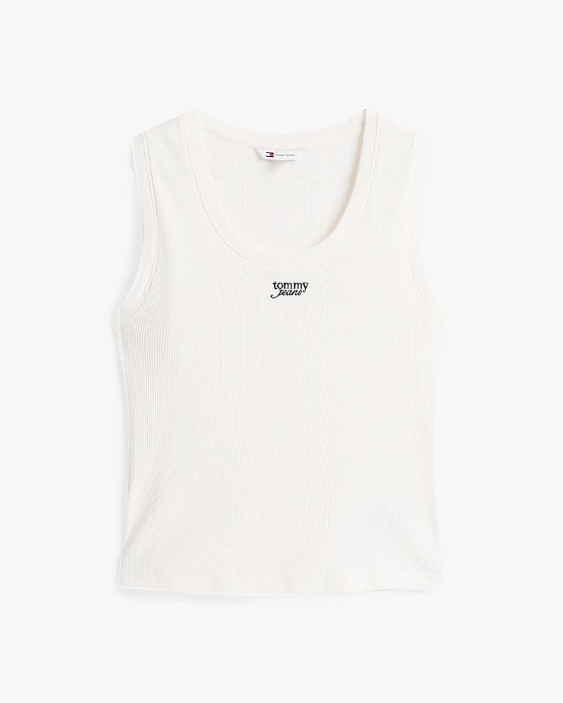 Camisetas Top Mujer TOMMY HILFIGER Nude DW0DW21369