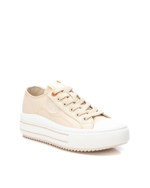  Zapatillas Bajas Mujer REFRESH Beige 172719