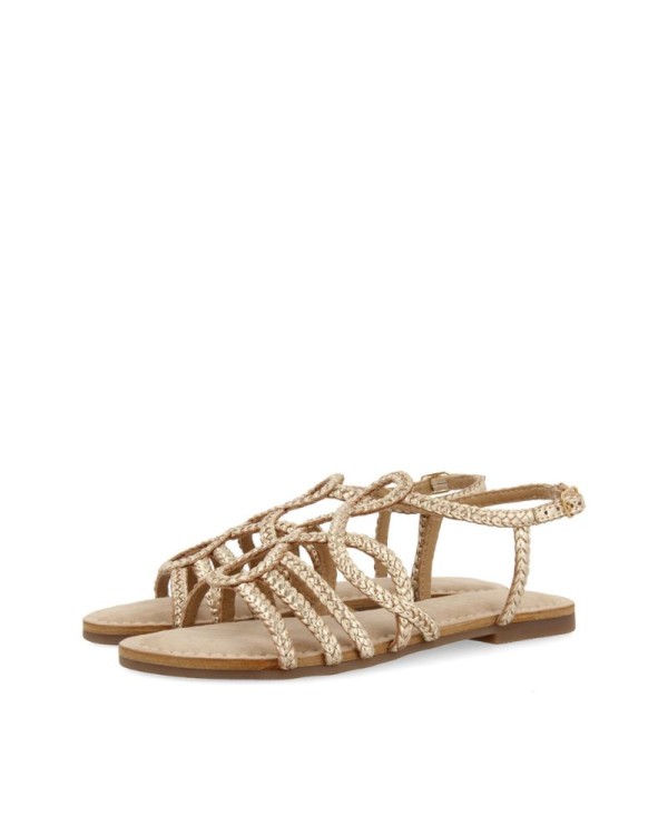 Sandalias Fiesta Abiertas Mujer GIOSEPPO Oro 71746P YAKIMA