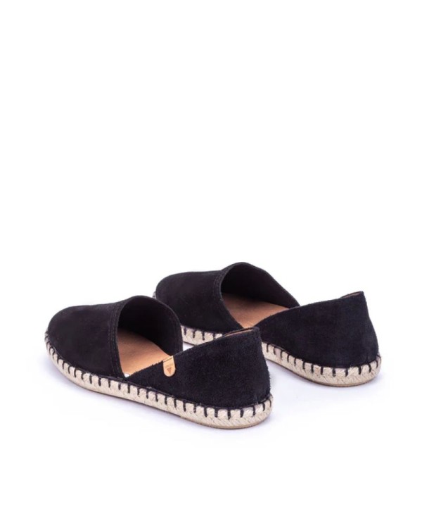  Zapatos Alpargatas Mujer Verbenas Negro CARMEN