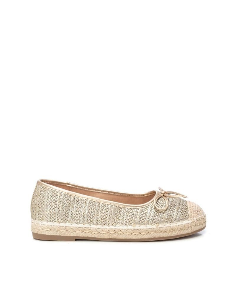  Zapatos Bailarinas Mujer XTI Oro 144027