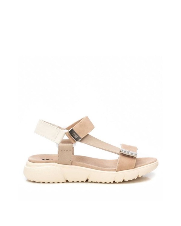  Sandalias Abiertas Mujer XTI Beige 144112
