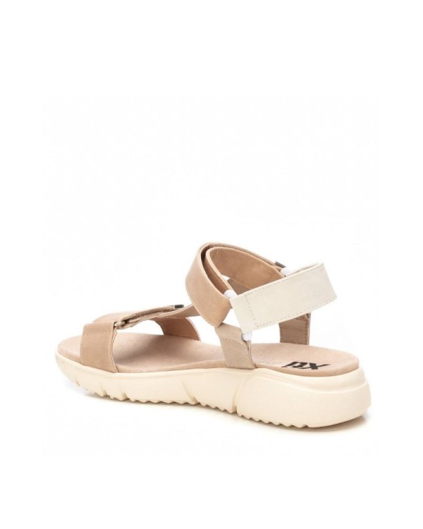  Sandalias Abiertas Mujer XTI Beige 144112