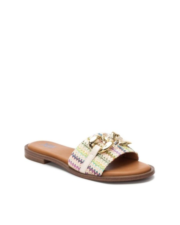  Sandalias Abiertas Mujer XTI Beige 130344