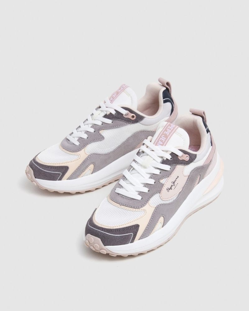  Zapatillas Bajas Mujer PEPE JEANS Multicolor PLS60037 WINSLOW SWEET