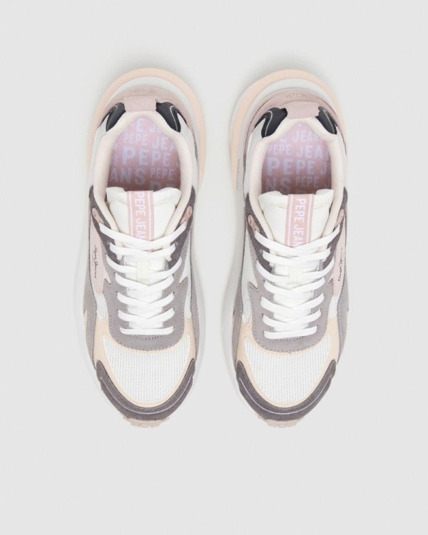  Zapatillas Bajas Mujer PEPE JEANS Multicolor PLS60037 WINSLOW SWEET