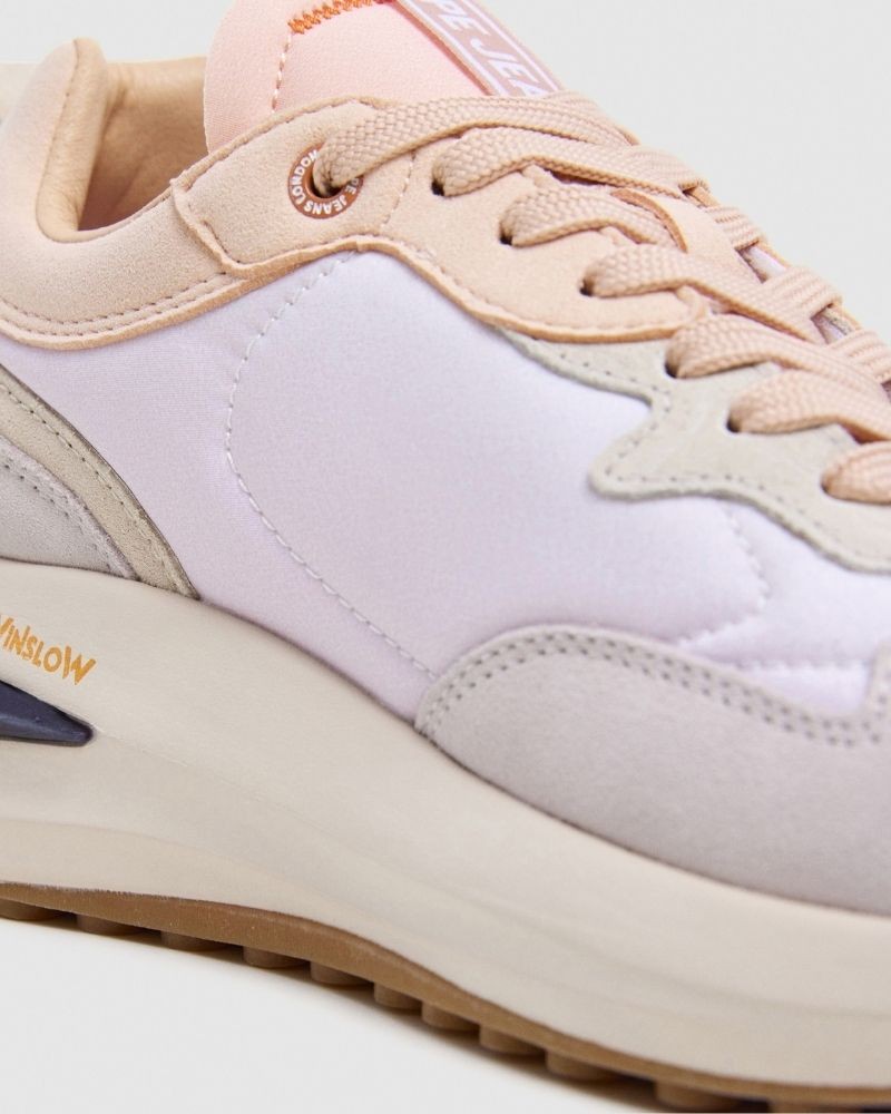  Zapatillas Bajas Mujer PEPE JEANS Multicolor PLS60044 WINSLOW COLORS