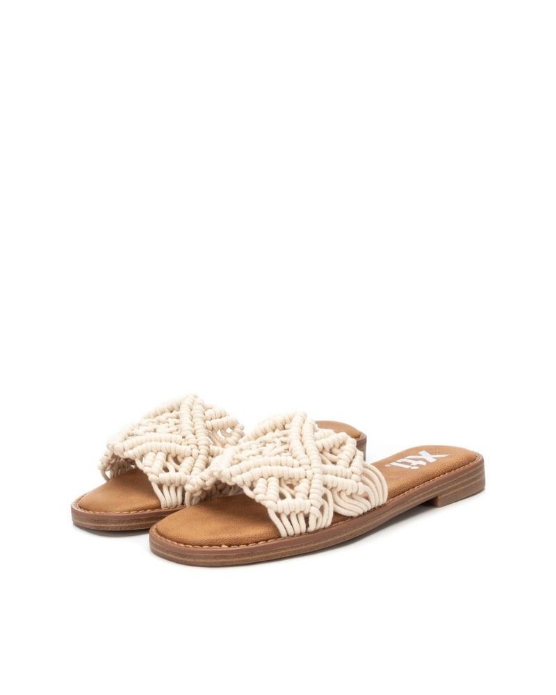  Sandalias Abiertas Mujer XTI Beige 130271