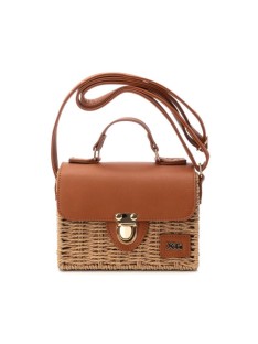  Bolsos Rafia Mujer XTI Marrón 184429