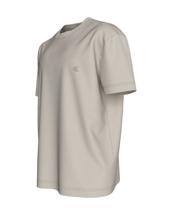 T-shirts Manga curta Homem CALVIN KLEIN Taupe J30J327078