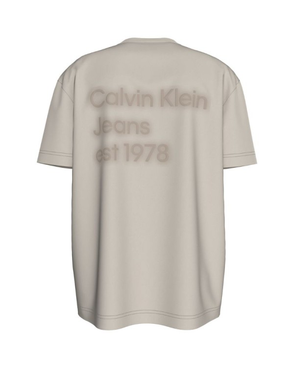  Camisetas Manga corta Hombre CALVIN KLEIN Taupe J30J327078
