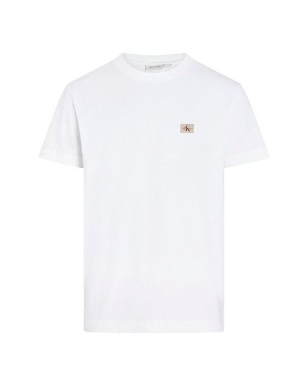 T-shirts Manga curta Homem CALVIN KLEIN Branco J30J327100