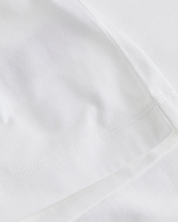 T-shirts Manga curta Homem CALVIN KLEIN Branco J30J327100