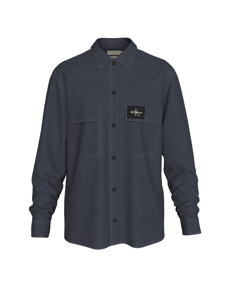 Camisas Manga Comprida Homem CALVIN KLEIN Cinza J30J327584