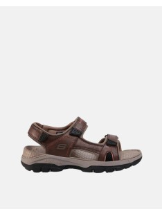  Sandalias Abiertas Hombre SKECHERS Marrón 204106 RELAXED FIT TRESMEN HIRANO
