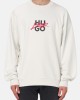  Sudaderas Sin capucha Hombre HUGO Gris 50521081 DLOGONTY