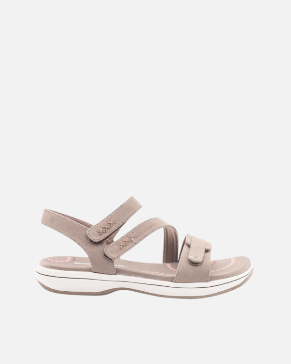 Sandalhas Abertas Mulher SKECHERS Castanho 163474 BAYSHORE BASIC NECESSITY