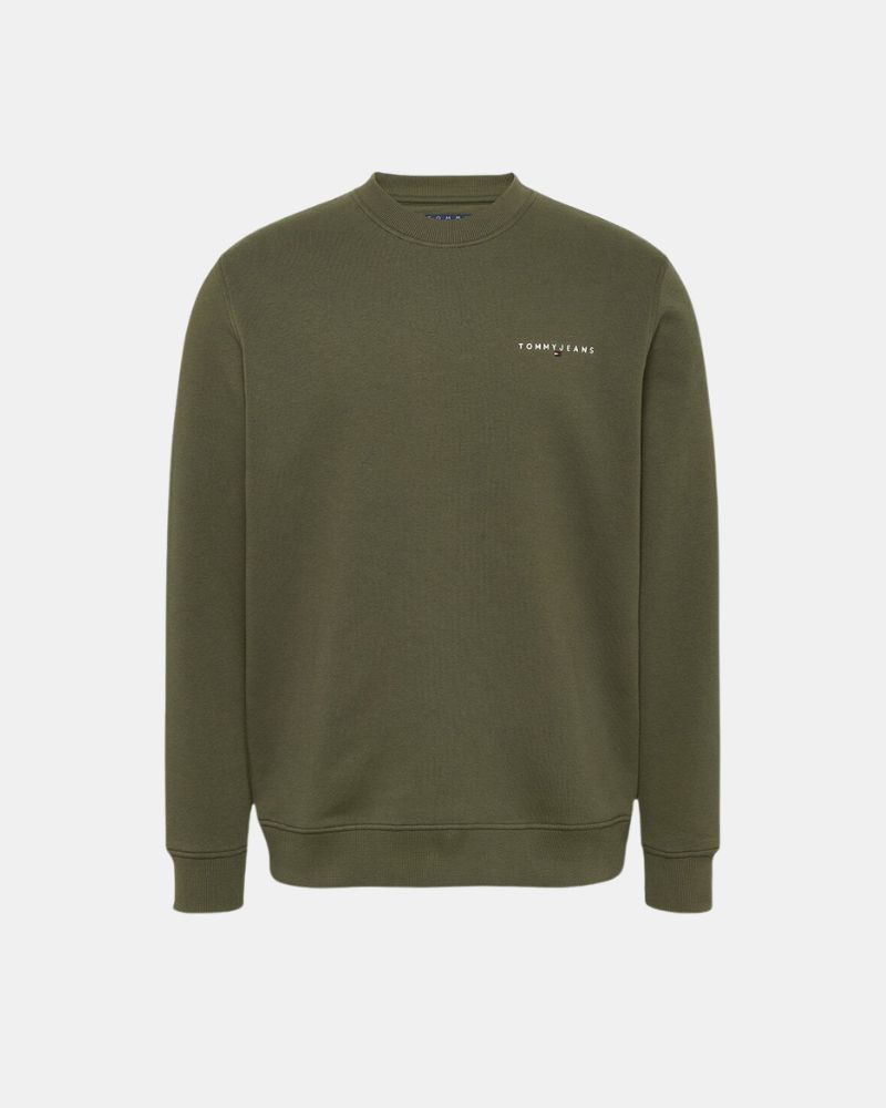  Sudaderas Sin capucha Hombre TOMMY HILFIGER Verde DM0DM20249