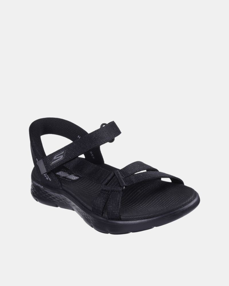 Sandálias Abertas Mulher SKECHERS Negro 141481 SLIP INS GO WALK FLEX ILLUMINATE